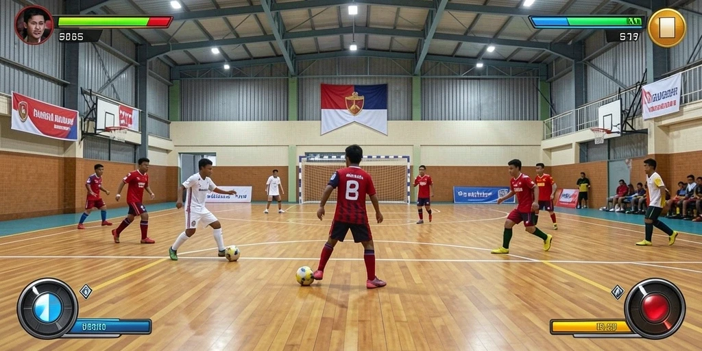 Pengguna menikmati pengalaman multiplayer yang menyenangkan.
